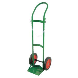 Anthony 6110 Single Cylinder Heavy-Duty Medical Cart, For 9.5" Cylinder, 10" Rubber/Steel Rim
