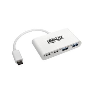 Tripp Lite U460-004-2A2C 4-Port USB 3.1 Gen 1 Portable Hub, USB-C to (x2) USB-A and (x2) USB-C