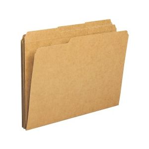 Business Source 20890 1/3-cut Tab Heavy Weight Kraft File Folders