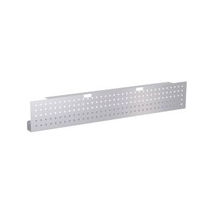 Lorell 61632 Training Table Steel Silver Modesty Panel