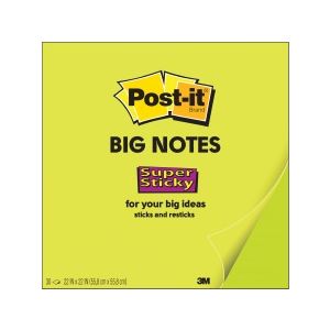 Post-it&reg; BN11G Super Sticky Big Notes