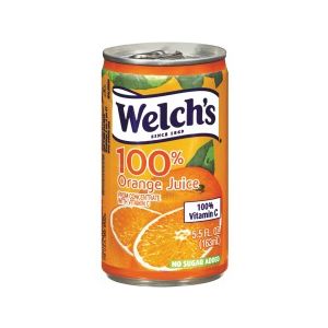 Welch's 28100 100% Orange Juice Cans, 28100, 04180