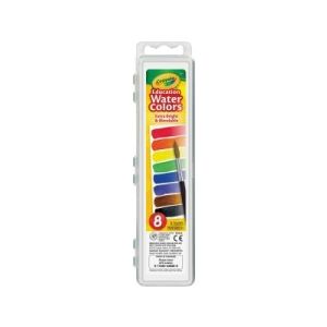 Crayola 53-0080 Educational Water Colors Oval Pans