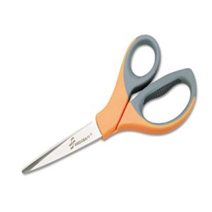 AbilityOne 2414373 5110012414373 SKILCRAFT Scissors, 8 1/4" Length, 3 5/8" Cut, Orange/Gray