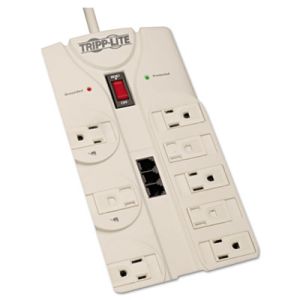 Tripp Lite TLP808TELTAA Protect It! Surge Suppressor, 8 Outlets, 8 ft Cord, 2160 Joules, TAA Compliant