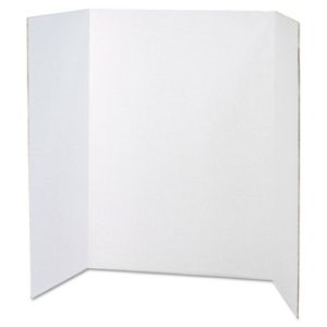 Pacon 3763 Spotlight Presentation Board, 48 x 36, White, 24/Carton
