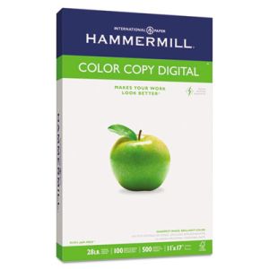 Hammermill 102541 Copy Paper, 100 Brightness, 28lb, 11 x 17, Photo White, 500/Ream