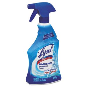 LYSOL Brand 85668CT Bathroom Cleaner with Hydrogen Peroxide, 22 oz Spray Bottle, 12/Carton