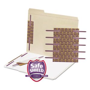 Smead 68216 SafeSHIELD Fasteners, 2" Capacity, Purple, 50/Box