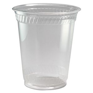 Fabri-Kal KC12S Kal-Clear PET Cold Drink Cups, 12/14 oz, Clear, 50/Sleeve, 20 Sleeves/Carton