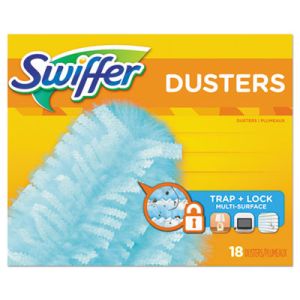 Swiffer 99036BX Dusters Refill, Fiber Bristle, Light Blue, 18 Count