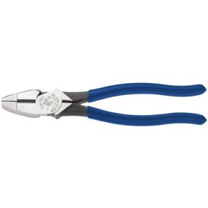Klein Tools D213-9NE NE-Type Side Cutter Pliers, 9 1/4 in Length, 23/32 in Cut, Plastic-Dipped Handle