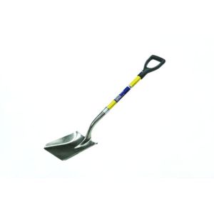 AbilityOne 6118056 5120016118056 Industrial Grade Square Point Open Back Shovel, 29" Fiberglass Handle, D-grip, EA