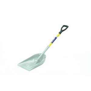 AbilityOne 6118078 5120016118078 Industrial Grade Grain Scoop Shovel,  ABS Head, 29" Fiberglass Handle, D-Grip, EA