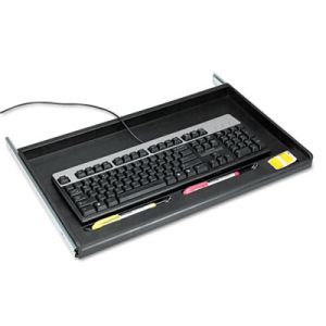 Innovera 53010 Standard Underdesk Keyboard Drawer, 21 3/8"w x 12 7/8"d, Black