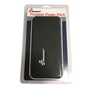 AbilityOne 6728906 6140016728906 Portable Power Pack, 6000mAh, Black, EA