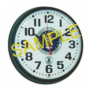 AbilityOne 4566018 6645014566018 Marine Logo Clock, EA