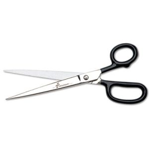 AbilityOne 1616912 5110001616912 Paper Shears, Pointed, Nickel-Chrome Plated, 9" Length, 4-5/8" Cut