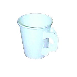 AbilityOne 2051182 7350002051182 Disposable Paper Hot Cup with Handle, 6 oz, White, BX