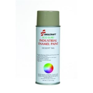 AbilityOne 5025538 8010015025538 Type I Aerosol Enamel Paint, Gloss Desert Tan, BX