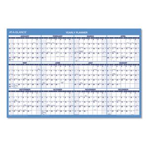AT-A-GLANCE E71750 Desk Calendar Refill, 3 1/2 x 6, White, 2024
