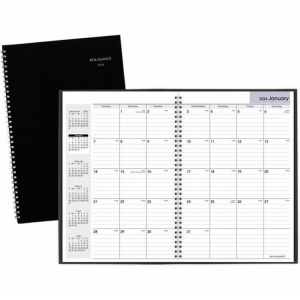 AT-A-GLANCE SK2200 Monthly Refillable Desk Pad, 22 x 17, White, 2024