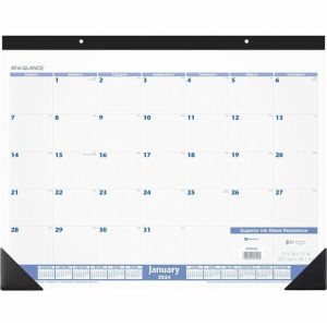 AT-A-GLANCE SW705X50 Flip-A-Week Desk Calendar Refill, 5 5/8 x 7, White, 2024