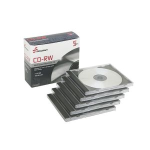 AbilityOne 4703592 7045014703592 Compact Disc, Rewritable, with Jewel Case, 4x - 12x, 700 MB Capacity, 80 mins, 5 per PK