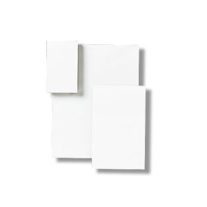 AbilityOne 2853090 7530002853090 Writing Pad, Memo, Unlined, Glue Bound Top, White, 3" x 5", 24 per PG