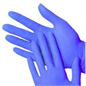 AbilityOne NIB0228 651500NIB0228 XX-Large, Powder-Free, Blue Nitrile Exam Gloves, 900 per CS