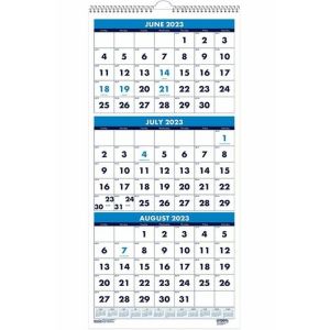 House of Doolittle 262092 Two-Year Monthly Hardcover Planner, 8 1/2 x 11, Black, 2024-2025
