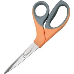 AbilityOne 2414371 5110012414371 SKILCRAFT Scissors, 8 1/4" Length, 3 5/8" Cut, Orange/Gray