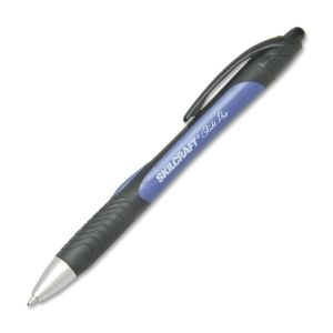 AbilityOne 5879645 7520015879645 Glide Pro Ballpoint Retractable Pen, Blue Ink, Medium, 6/Pack