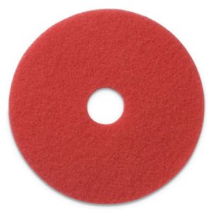 Americo 404417 Buffing Pads, 17" Diameter, Red, 5/CT