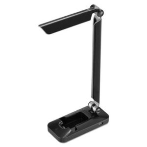 BLACK+DECKER LED3FOLDBLK PureOptics Verve Folding LED Desk Light, 2 Prong, 16", Black