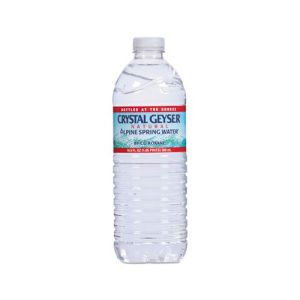 Crystal Geyser 24514 Alpine Spring Water, 16.9 oz Bottle, 24/Case, 84 Cases/Pallet