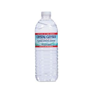 Crystal Geyser 35001 Alpine Spring Water, 16.9 oz., Pallet