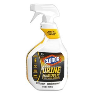 Clorox 31036CT Urine Remover for Stains and Odors, 32 oz Spray Bottle, 9/Carton