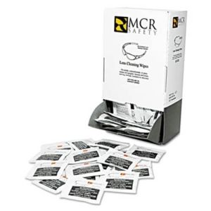 MCR Safety LCTCT Lens Cleaning Towelettes, 100/Box, 10 Boxes/Carton