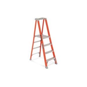 Louisville FXP1704 Davidson Ladders 4' Fibrglss Platform Step Ladder