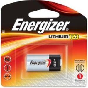 Energizer EL123APBPCT Lithium 123 3-Volt Battery