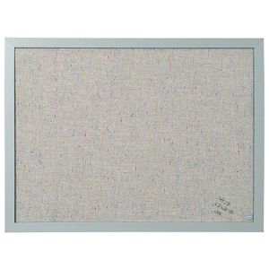 MasterVision FB0470608 2' x 1.5' Fabric Bulletin Board With Grey Frame