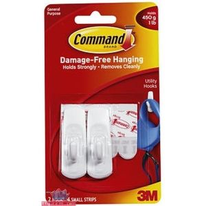 Command 17002 Hook with Adhesive Strip
