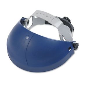 3M 8250100000 Tuffmaster Deluxe Headgear w/Ratchet Adjustment, Blue
