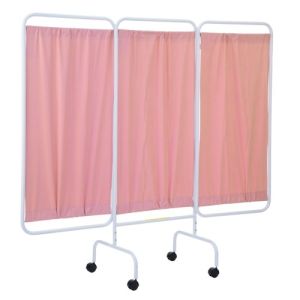 R&B Wire PSS-3C/AML Privacy Screen w/ Antimicrobial Panels & Casters 1 EA