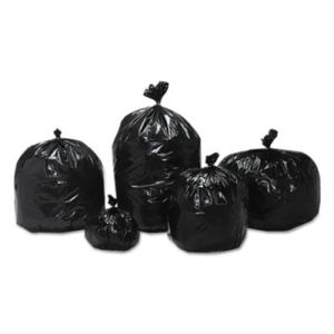 AbilityOne 3862428 8105013862428, SKILCRAFT Recycled Content Trash Can Liners, 50", BN/BK, 100/CT
