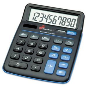 AbilityOne 4844580 7420014844580 SKILCRAFT Desktop Calculator, 10-Digit Digital