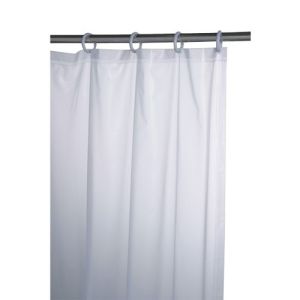 AbilityOne 8499839 7230008499839 Shower Curtain, Opaque, 36" x 72", EA