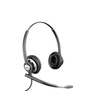 Plantronics HW720 EncorePro Premium Binaural Over-the-Head Headset w/Noise Canceling Microphone