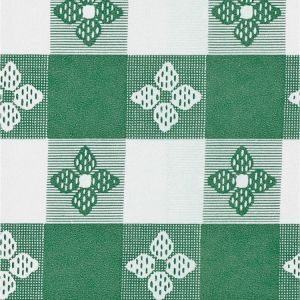 Carlisle 51515252SM064 Classic Series Tablecloth Check 52" x 52" - Forest Green, EA